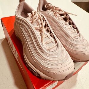 W Air Max 97 size 7 womens Barley Rose Nike Original cost $160.